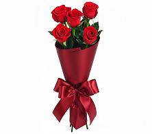 Букет 5 Красных роз Эдлесс Лав в Артемовском Свердловской области