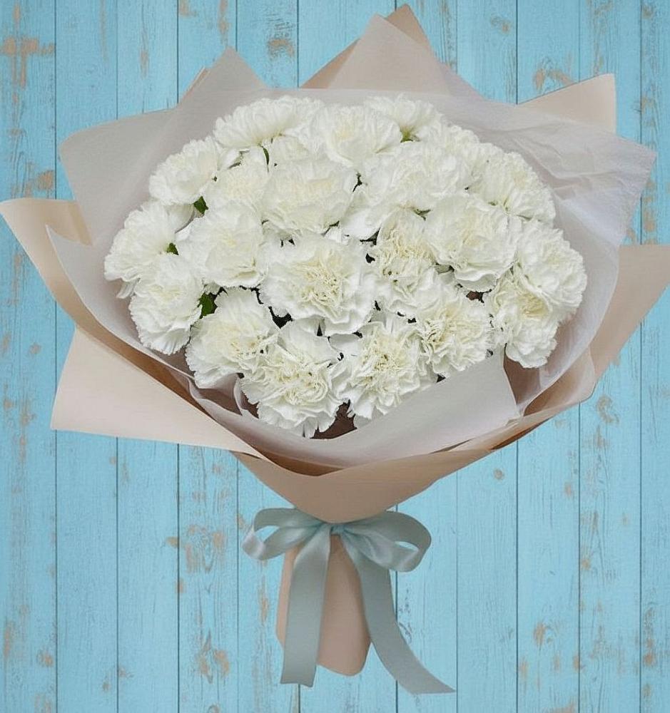 Букет цветов из: Гвоздики в Артемовском Свердловской области