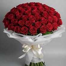 Букет 101 Красная роза Блэк Мэджик в Артемовском Свердловской области