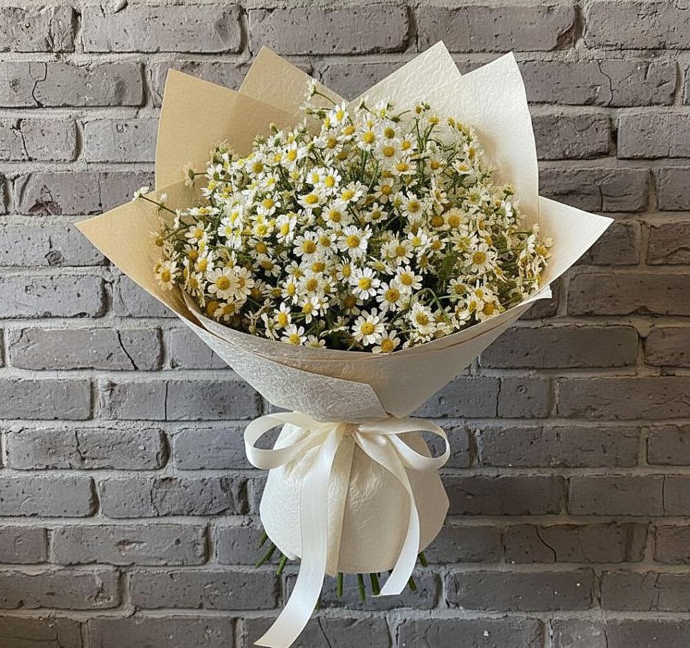 Букет цветов из: Ромашки в Артемовском Свердловской области