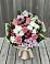Букет цветов из: Альстромерии, Гвоздики, Розы и Хризантемы в Артемовском Свердловской области