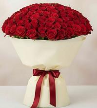 Букет 101 Красная роза Милано в Артемовском Свердловской области