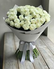 Букет 35 Белых роз в Артемовском Свердловской области