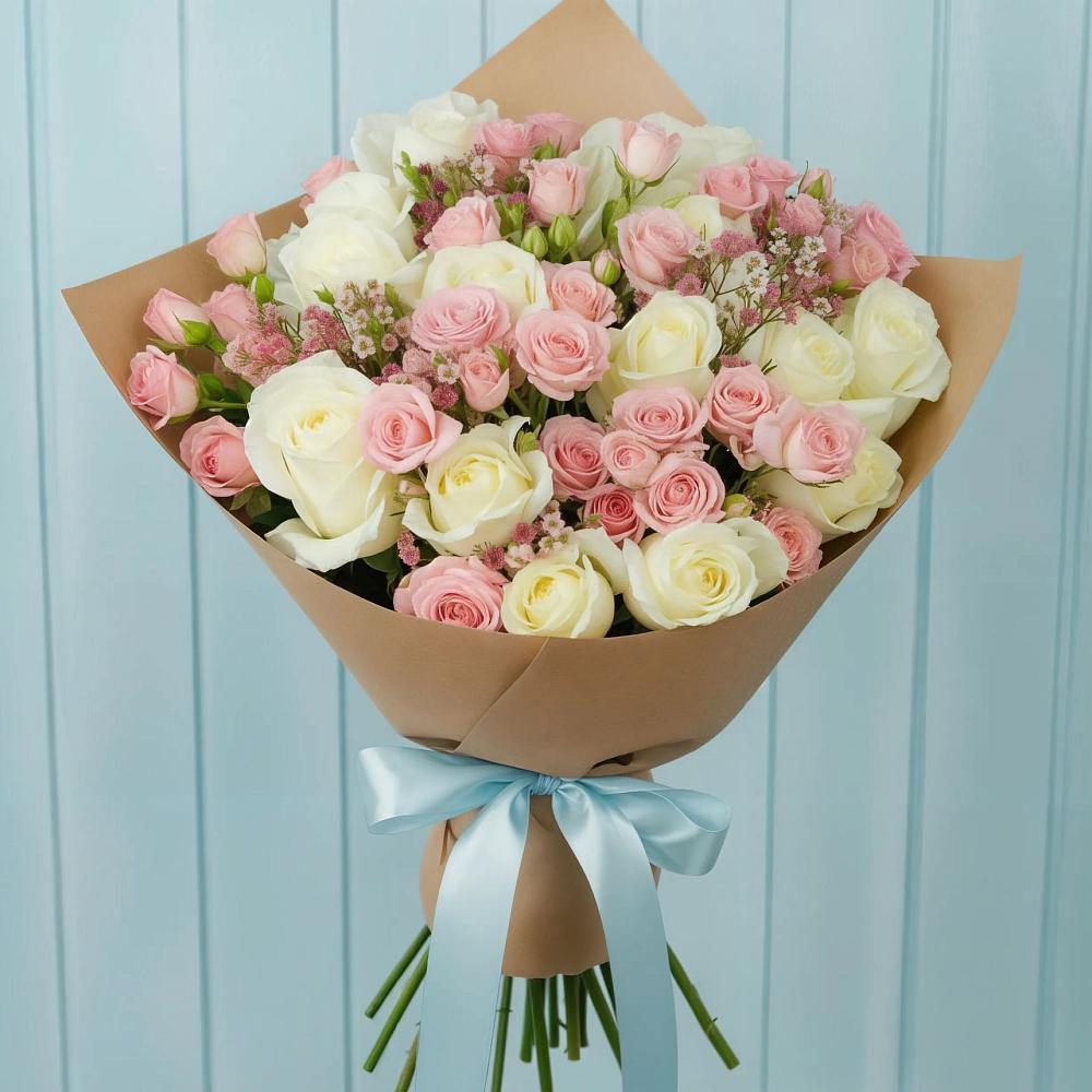 Букет цветов из: Розы в Артемовском Свердловской области