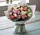 Букет цветов из: Розы, Лизиантусы и Гвоздики в Артемовском Свердловской области