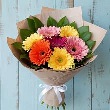Букет цветов из:  Герберы #REPLACE_PRED# Артемовском Свердловской области