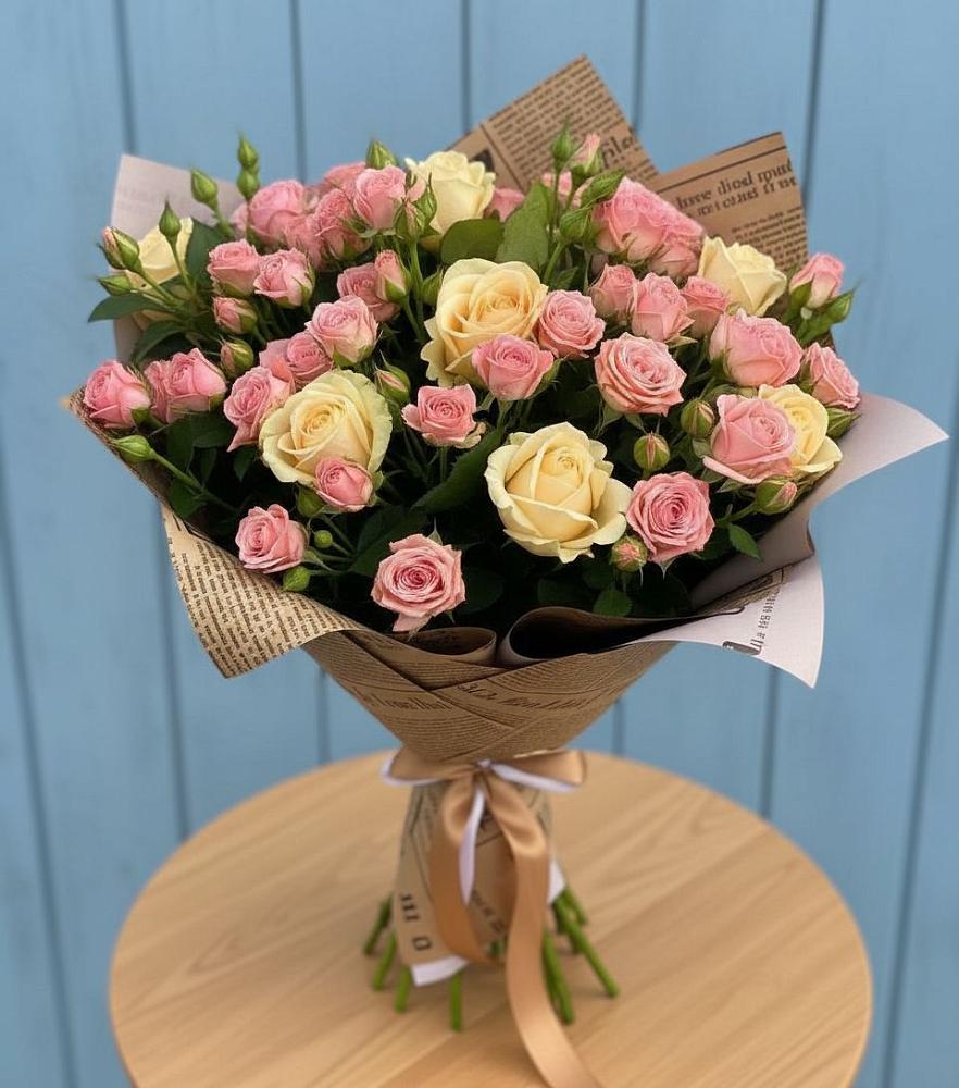 Букет цветов из: Розы в Артемовском Свердловской области