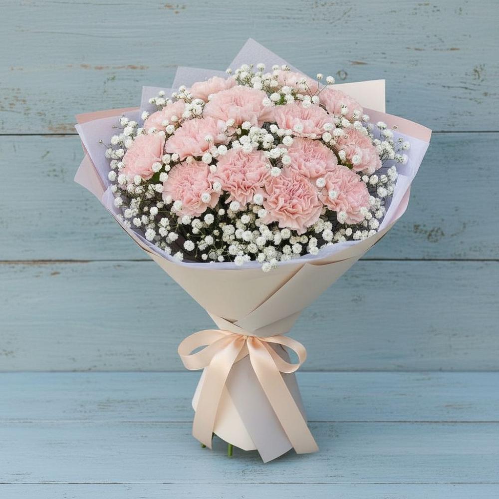 Букет цветов из: Гвоздики в Артемовском Свердловской области