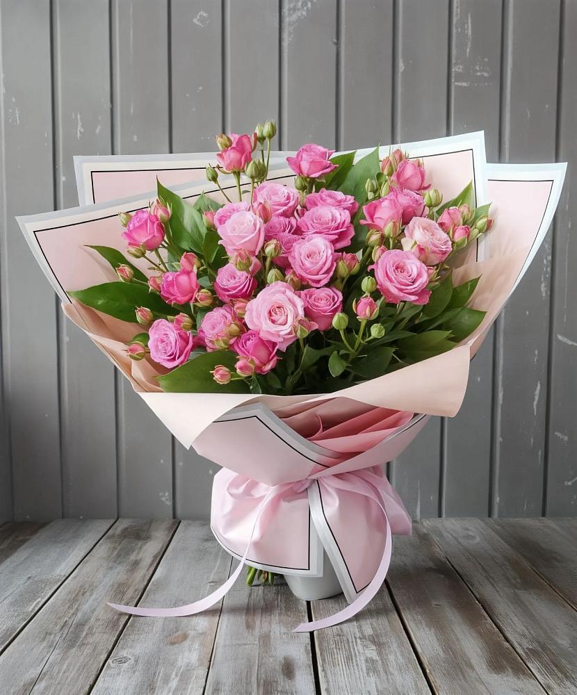 Букет Розовый кустик в Артемовском Свердловской области