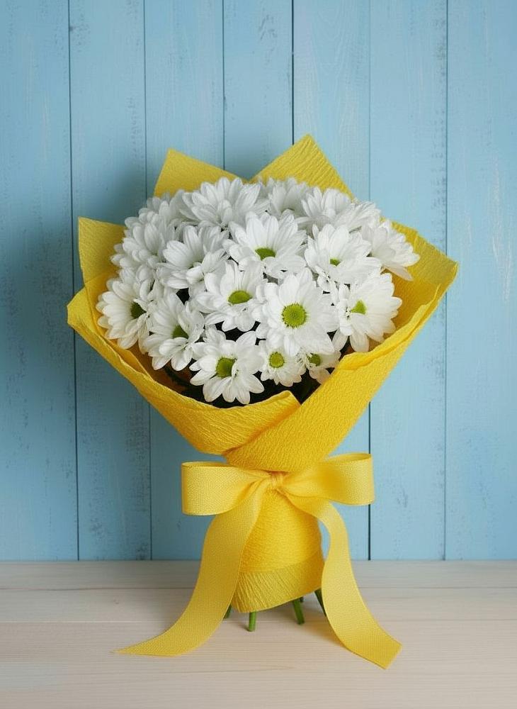 Букет цветов из: Хризантемы в Артемовском Свердловской области