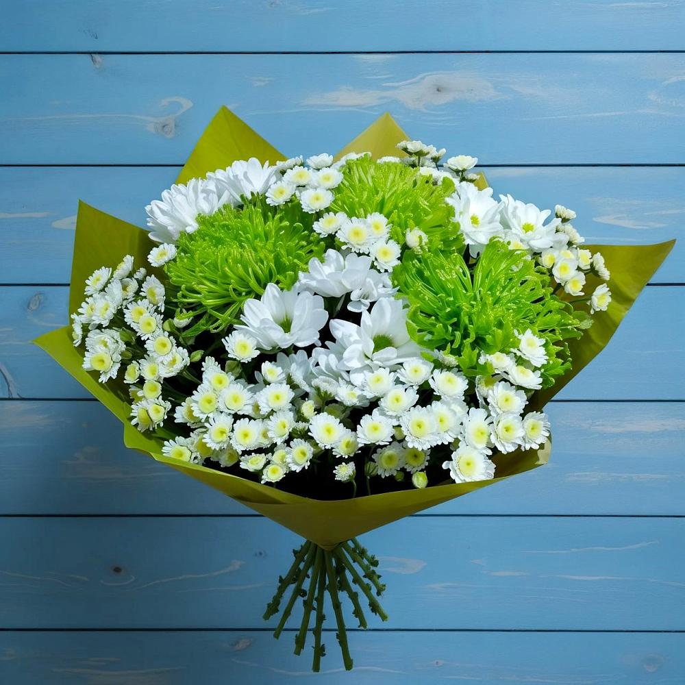 Букет цветов из: Хризантемы в Артемовском Свердловской области