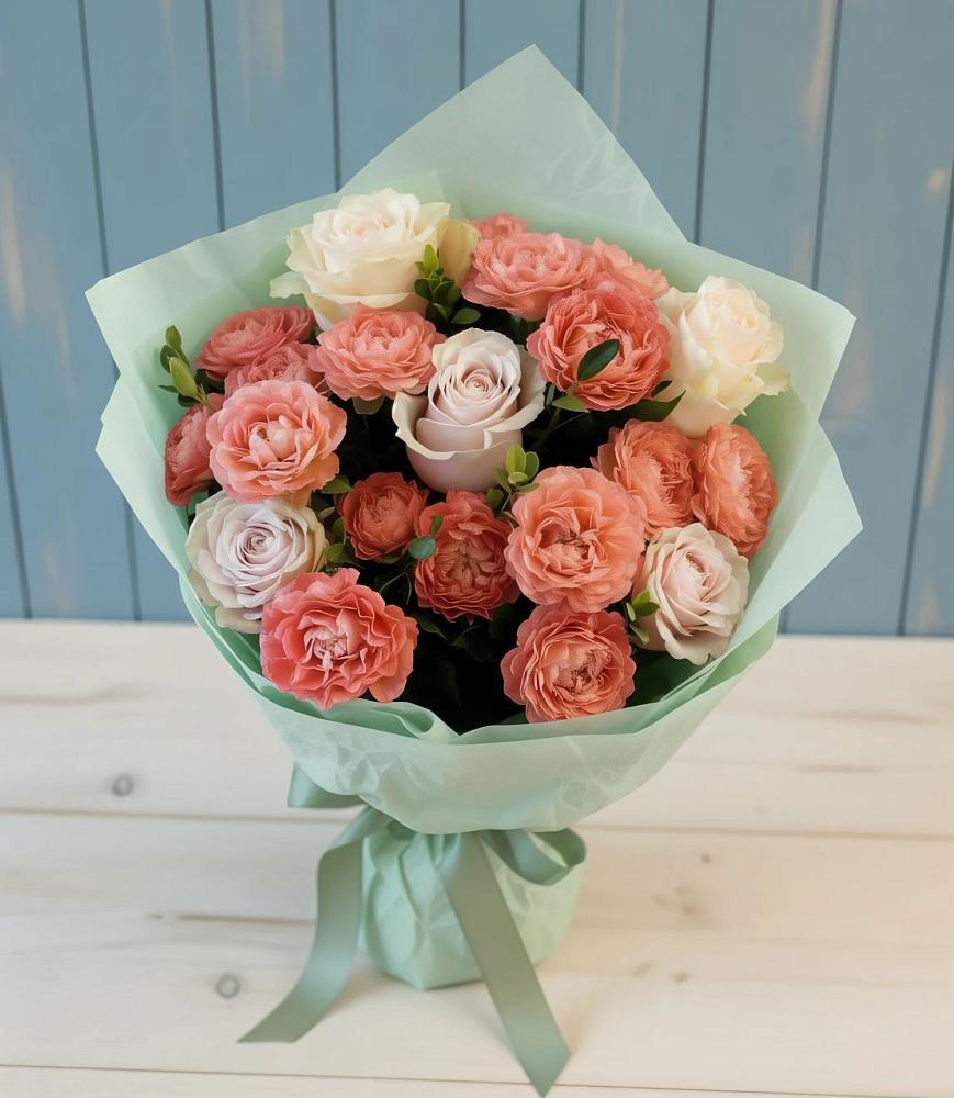 Букет цветов из: Розы в Артемовском Свердловской области