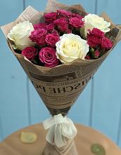 Букет цветов из:  Розы в Артемовском Свердловской области
