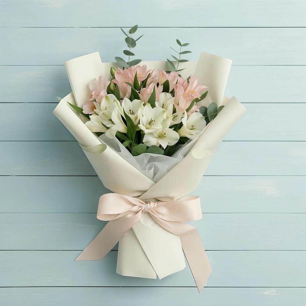 Букет цветов из: Альстромерии в Артемовском Свердловской области