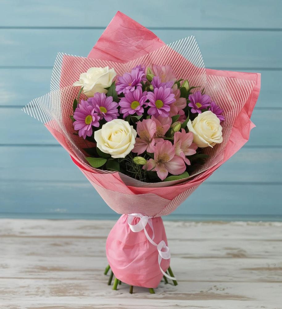 Букет цветов из: Герберы в Артемовском Свердловской области