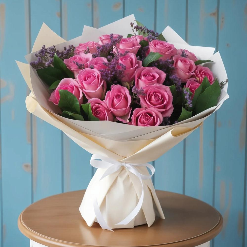 Букет цветов из: Розы в Артемовском Свердловской области